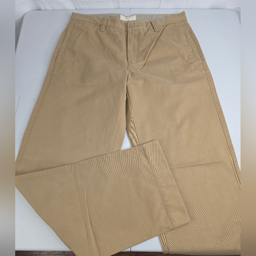 Sonoma Men's Tan Chino Khaki Casual Pants Size 34x34 NWT BZ-3246